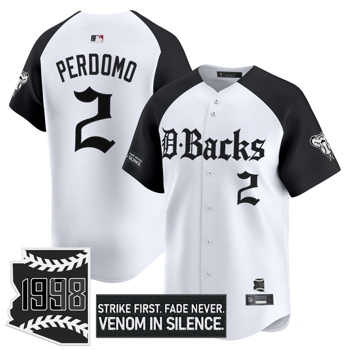 ARI 'Gothic Desert Fang Edition' Vapor Premier Limited Jersey V2 - All Stitched