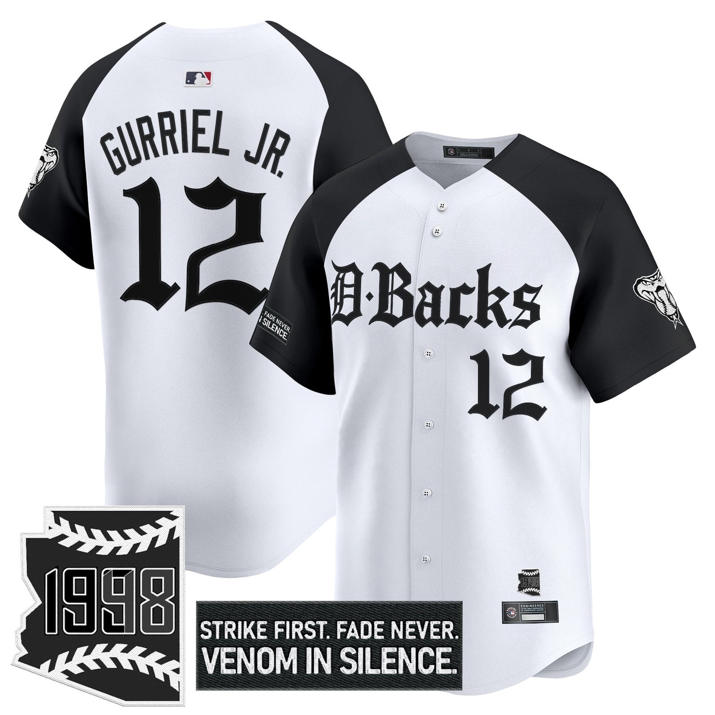 ARI 'Gothic Desert Fang Edition' Vapor Premier Limited Jersey V2 - All Stitched