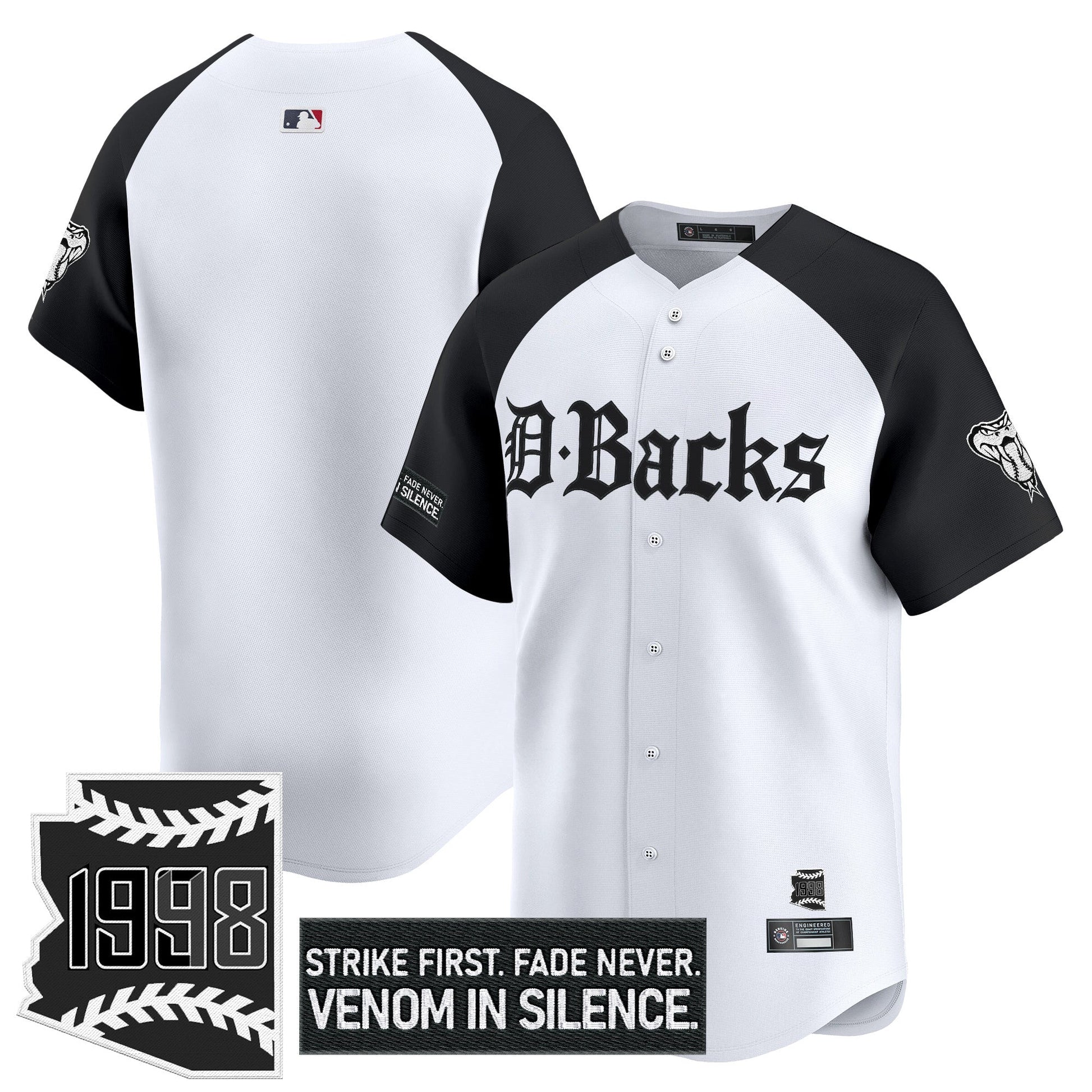 ARI 'Gothic Desert Fang Edition' Vapor Premier Limited Jersey V2 - All Stitched
