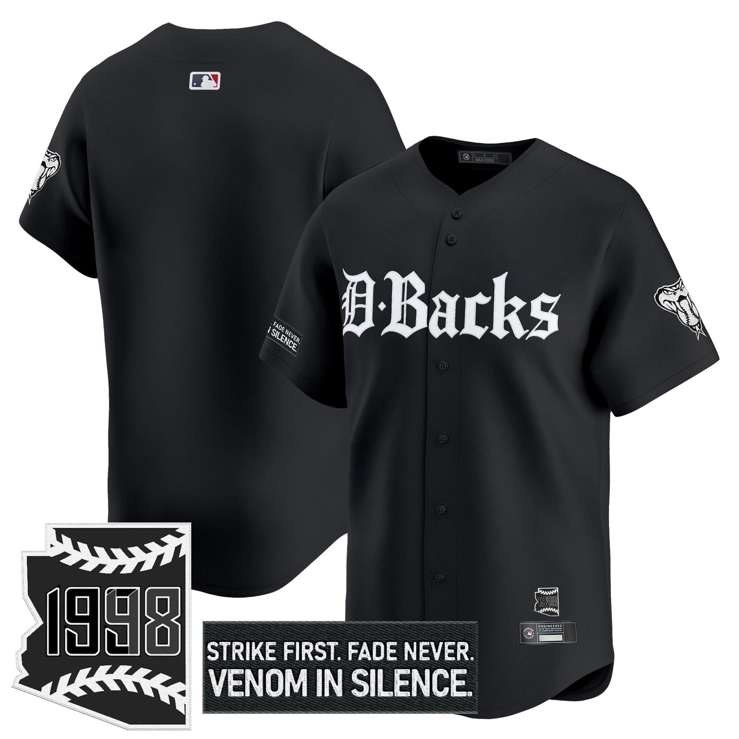 ARI 'Gothic Desert Fang Edition' Vapor Premier Limited Jersey V2 - All Stitched