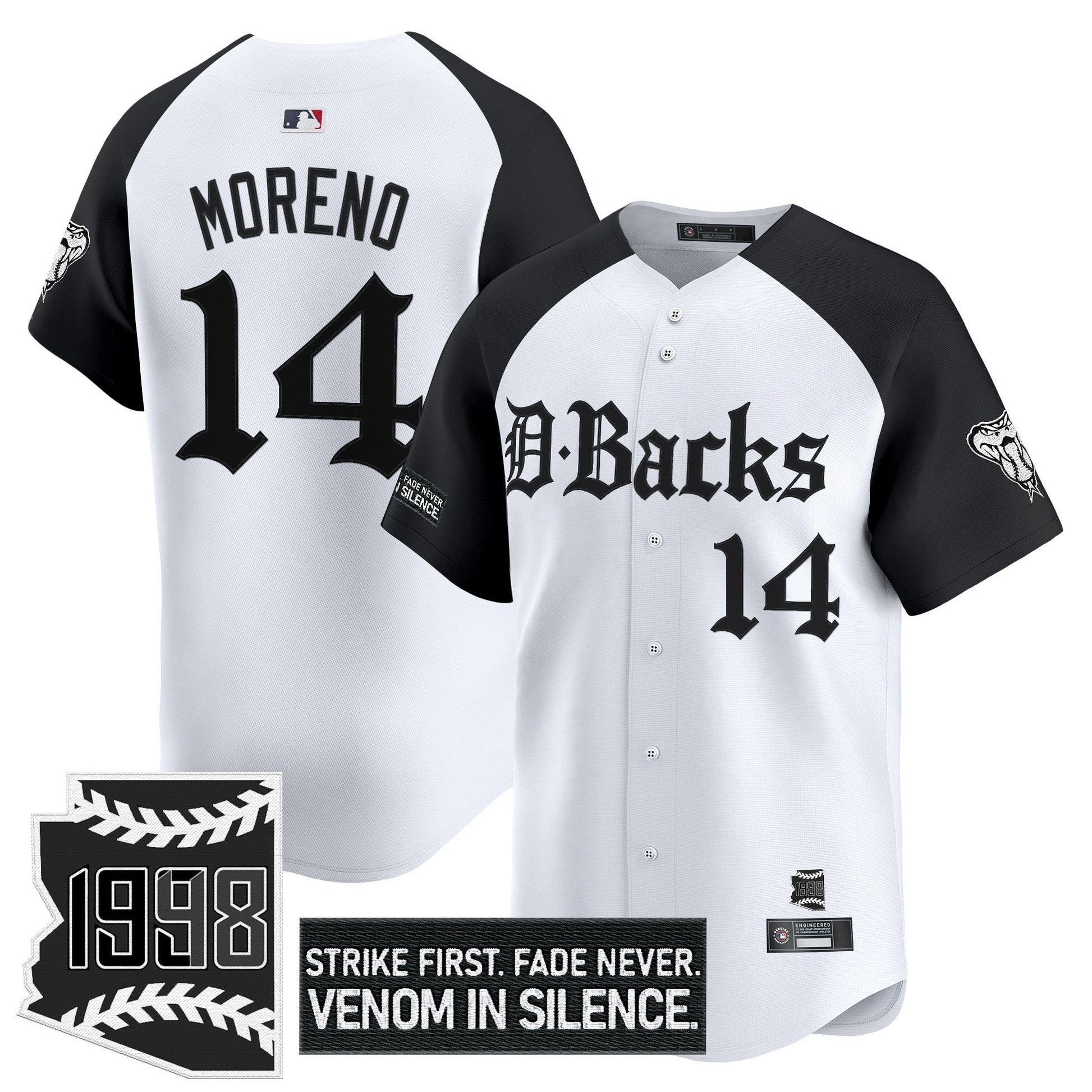 ARI 'Gothic Desert Fang Edition' Vapor Premier Limited Jersey V2 - All Stitched