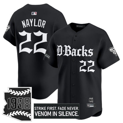 ARI 'Gothic Desert Fang Edition' Vapor Premier Limited Jersey V2 - All Stitched