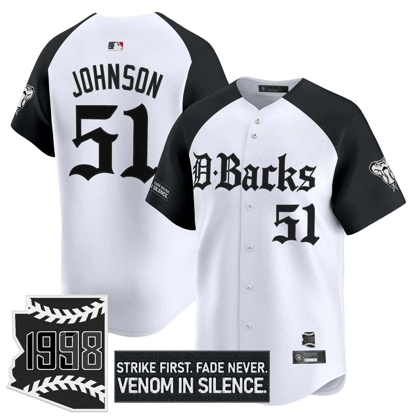 ARI 'Gothic Desert Fang Edition' Vapor Premier Limited Jersey V2 - All Stitched