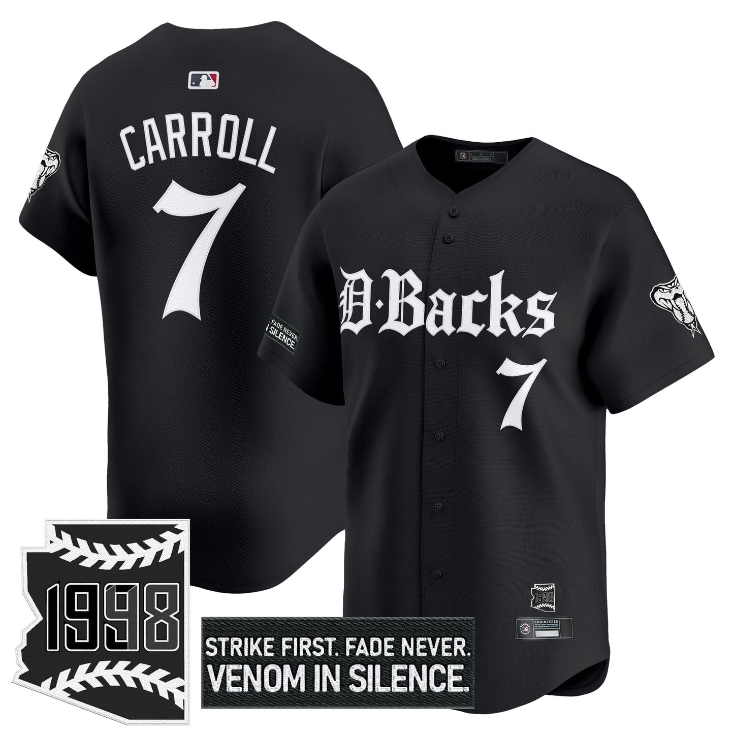 ARI 'Gothic Desert Fang Edition' Vapor Premier Limited Jersey V2 - All Stitched