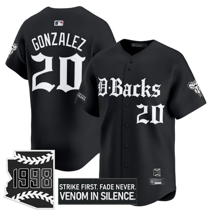 ARI 'Gothic Desert Fang Edition' Vapor Premier Limited Jersey V2 - All Stitched