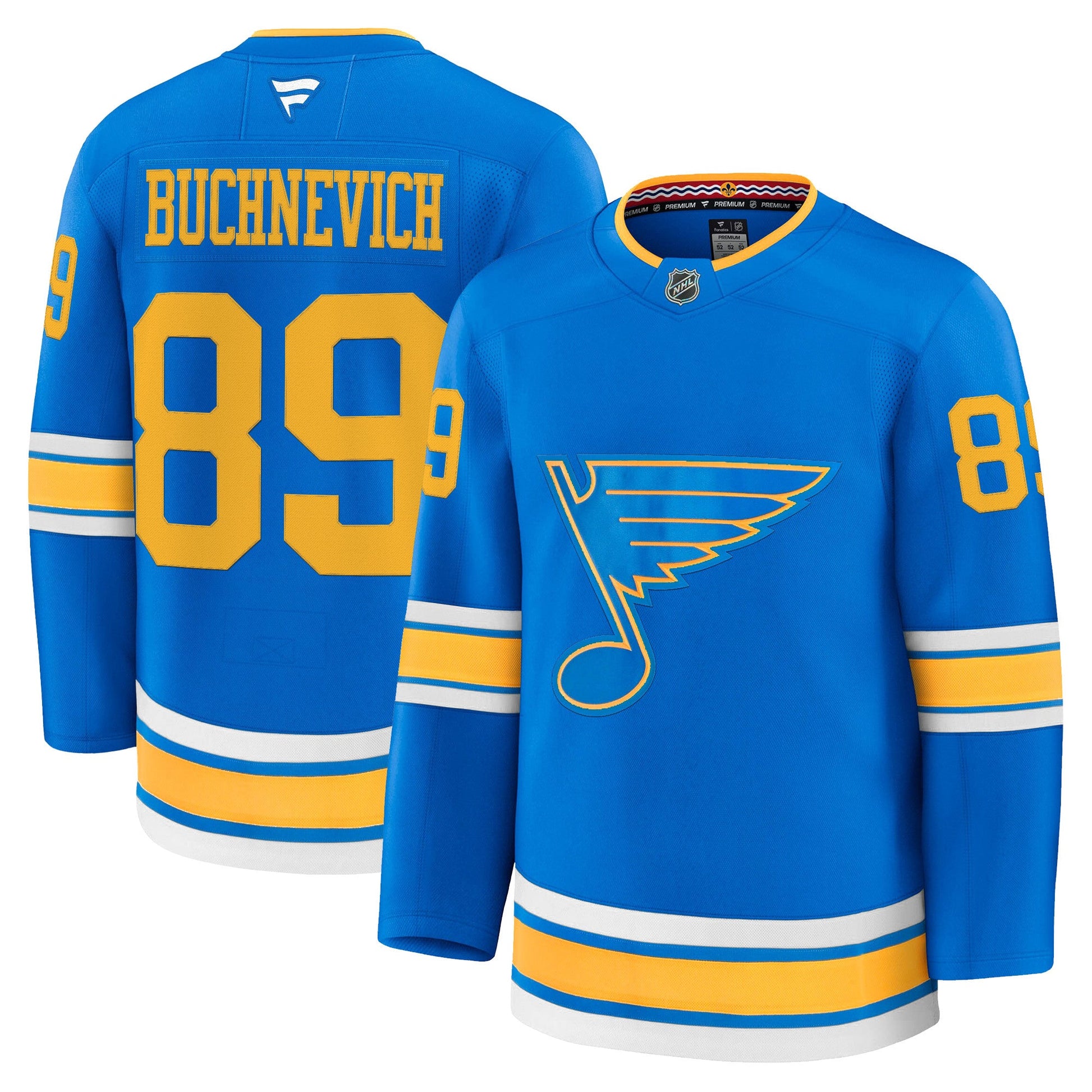 Men's St. Louis Blues 2025/26 Premium Jersey - All Stitched