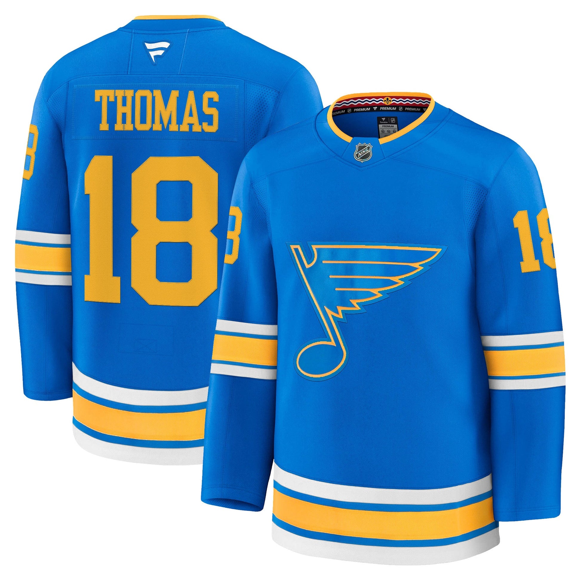 Men's St. Louis Blues 2025/26 Premium Jersey - All Stitched