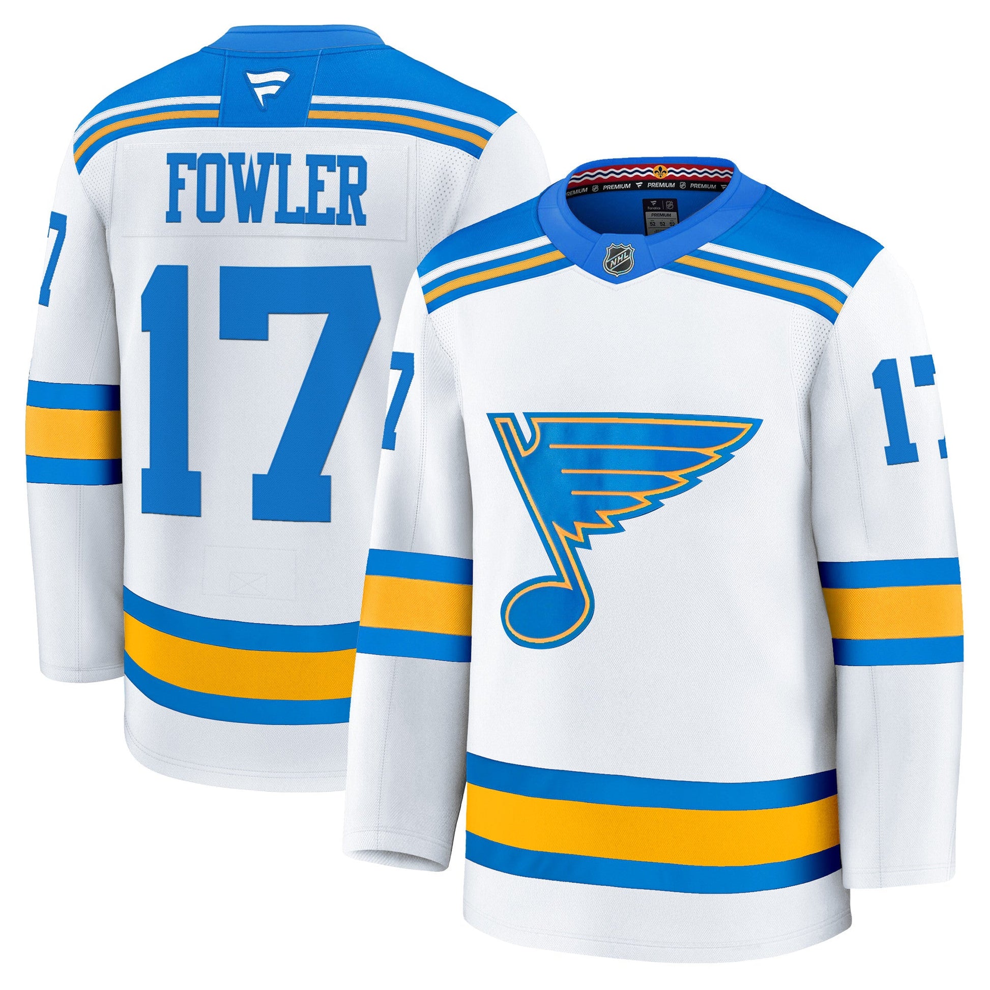 Men's St. Louis Blues 2025/26 Premium Jersey - All Stitched