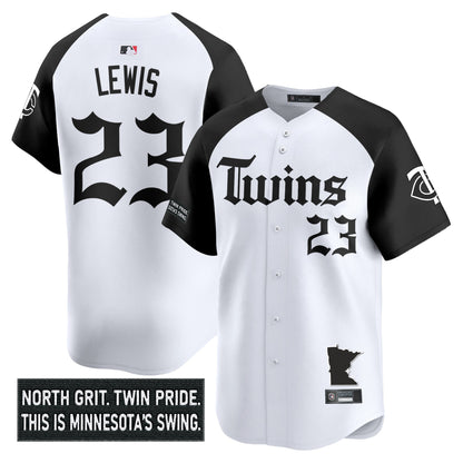 Men's Minnesota Twins 'Gothic North Edition' Vapor Premier Limited Jersey V2 - All Stitched