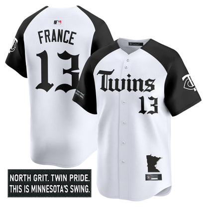 Men's Minnesota Twins 'Gothic North Edition' Vapor Premier Limited Jersey V2 - All Stitched