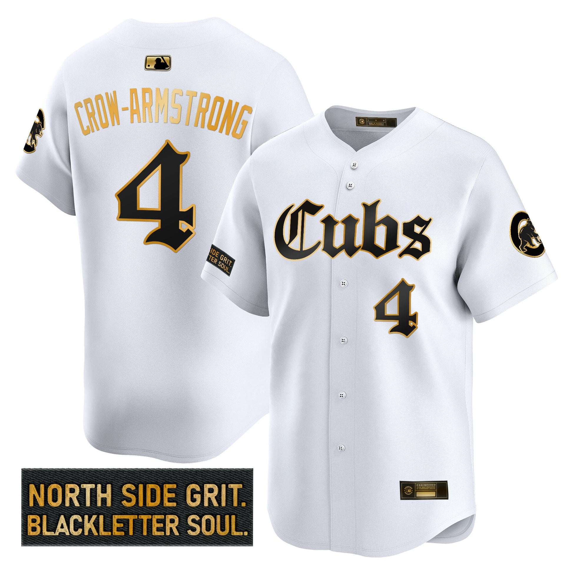 CHC 'Gothic North Side Edition' Gold Vapor Premier Limited Jersey - All Stitched