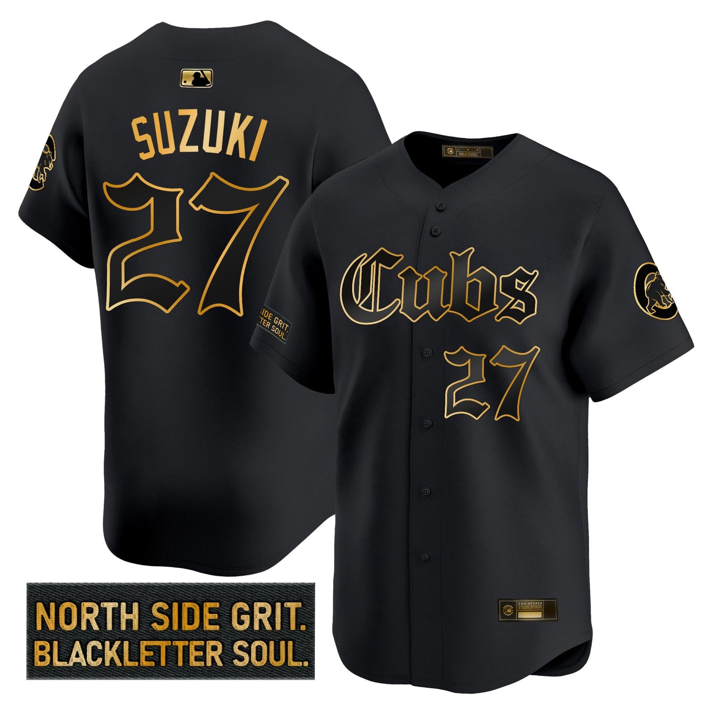 CHC 'Gothic North Side Edition' Gold Vapor Premier Limited Jersey - All Stitched