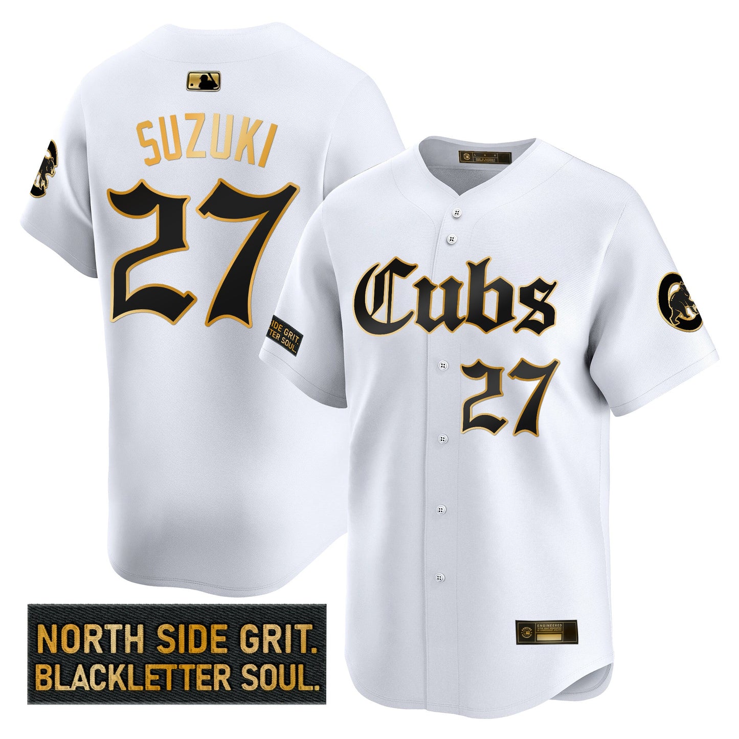 CHC 'Gothic North Side Edition' Gold Vapor Premier Limited Jersey - All Stitched