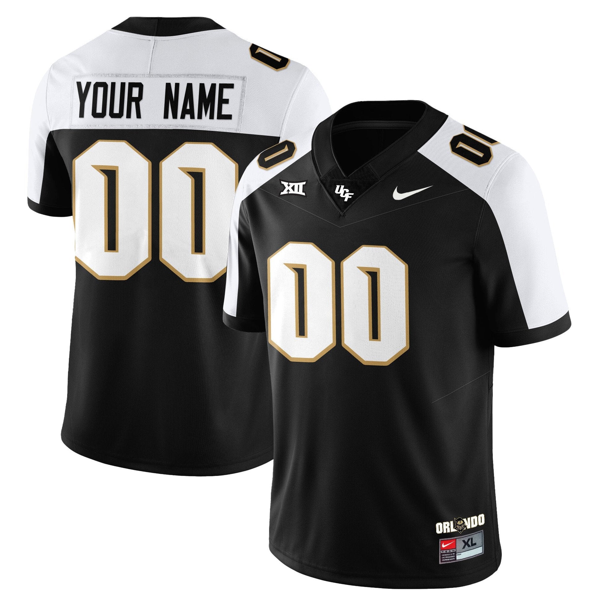 Custom UCF Football 2025 Core Uniforms - All Stitched