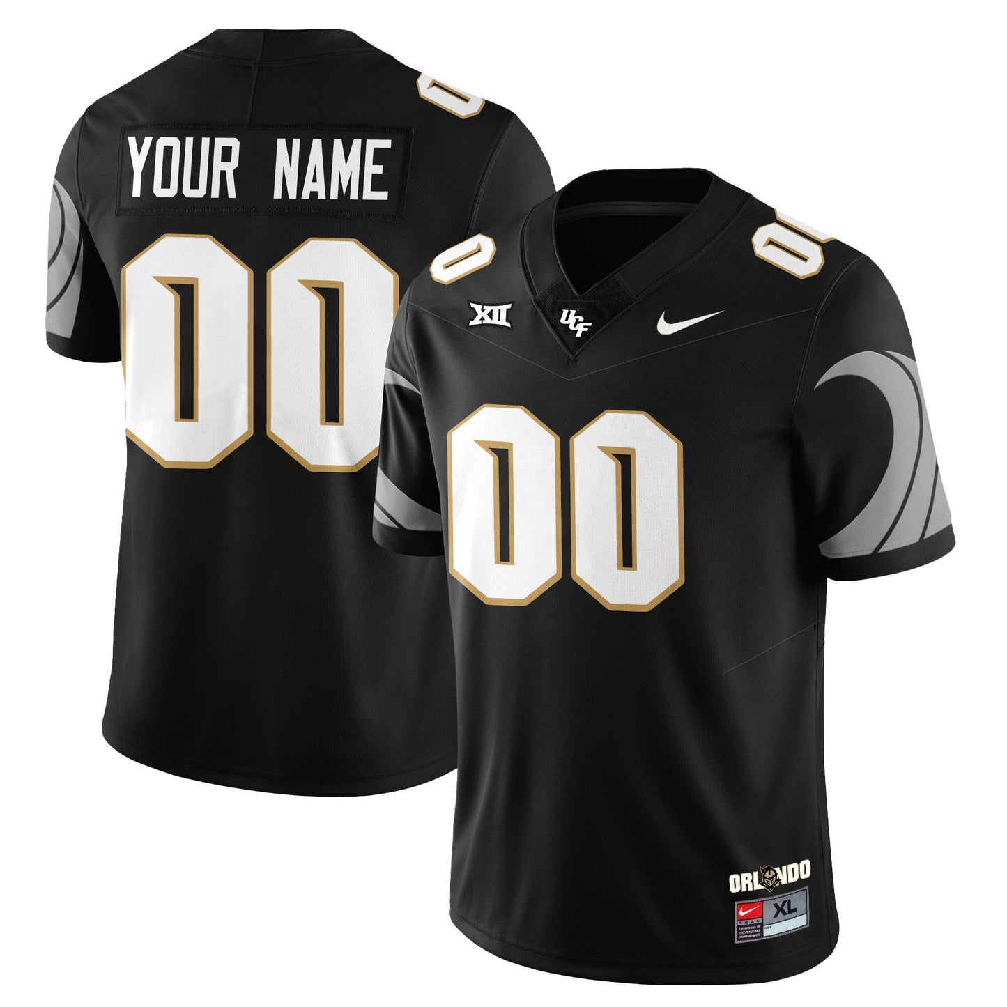 Custom UCF Football 2025 Core Uniforms - All Stitched