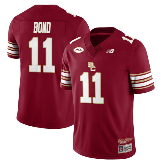 Men's Boston College Eagles Football 2025 Uniforms - All Stitched