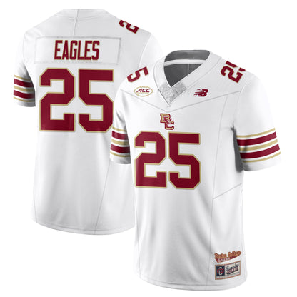 Men's Boston College Eagles Football 2025 Uniforms - All Stitched