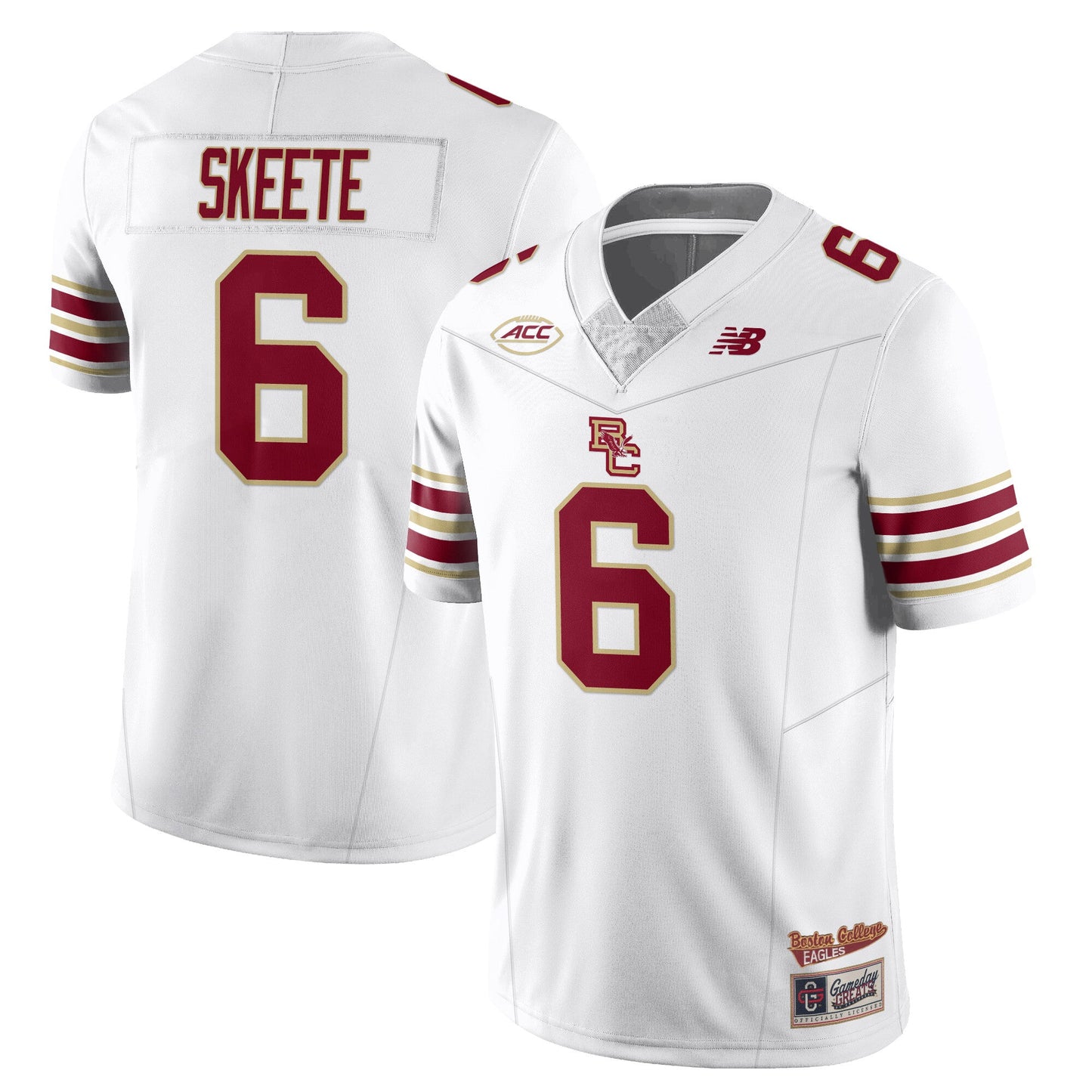 Men's Boston College Eagles Football 2025 Uniforms - All Stitched
