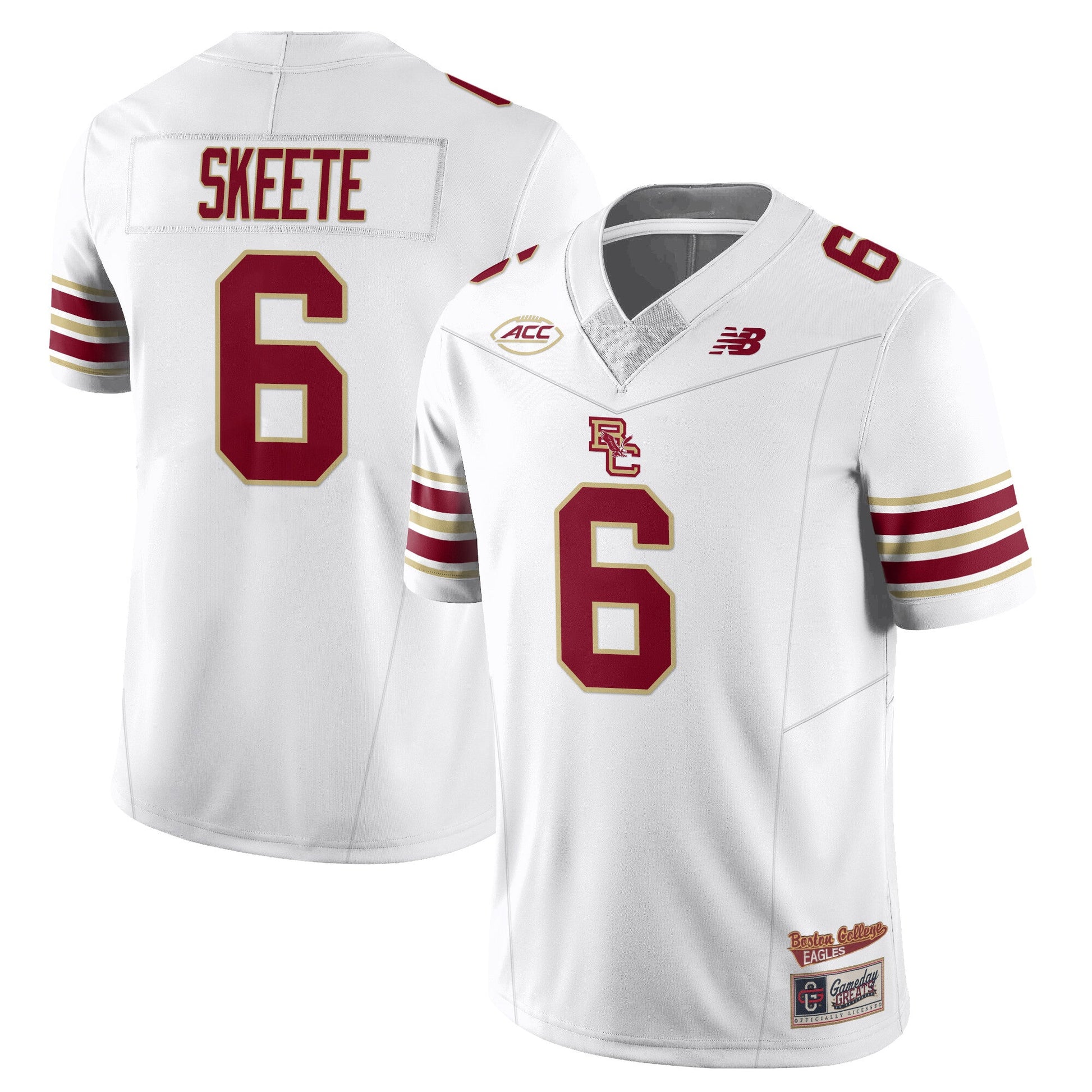 Men's Boston College Eagles Football 2025 Uniforms - All Stitched