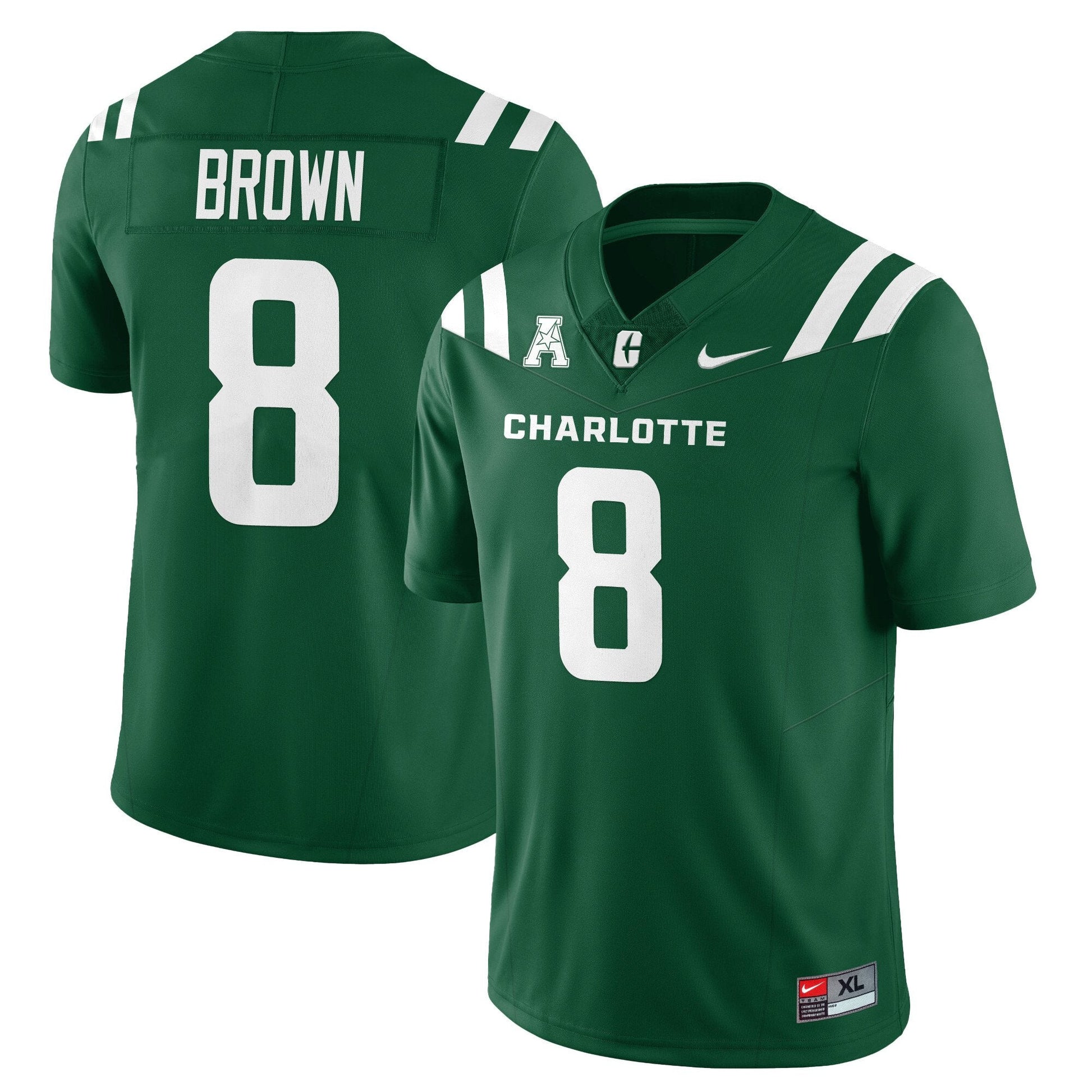 Men's Charlotte 49ers Football 2025 Vapor Limited Jersey - All Stitched
