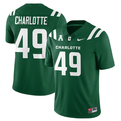 Men's Charlotte 49ers Football 2025 Vapor Limited Jersey - All Stitched