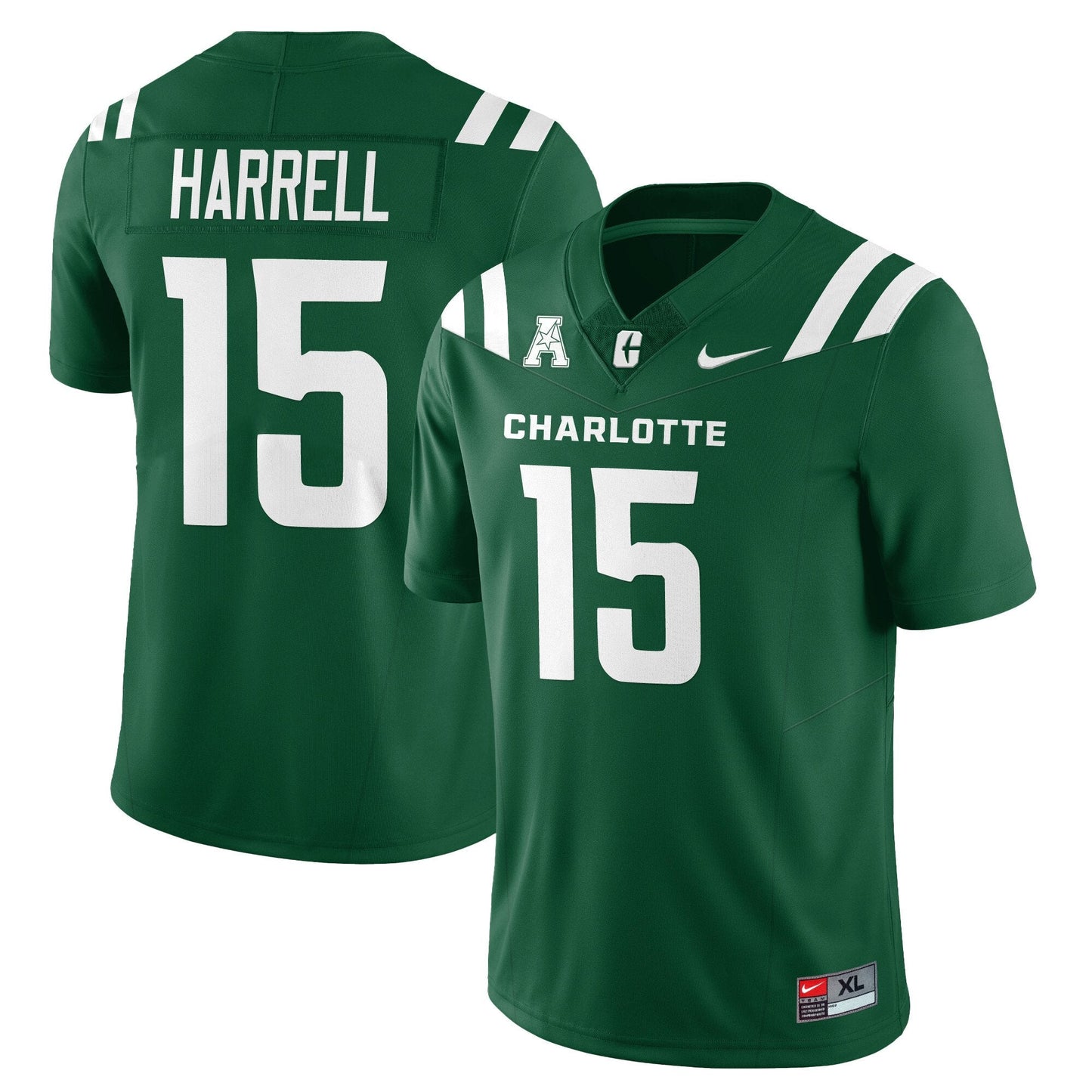 Men's Charlotte 49ers Football 2025 Vapor Limited Jersey - All Stitched