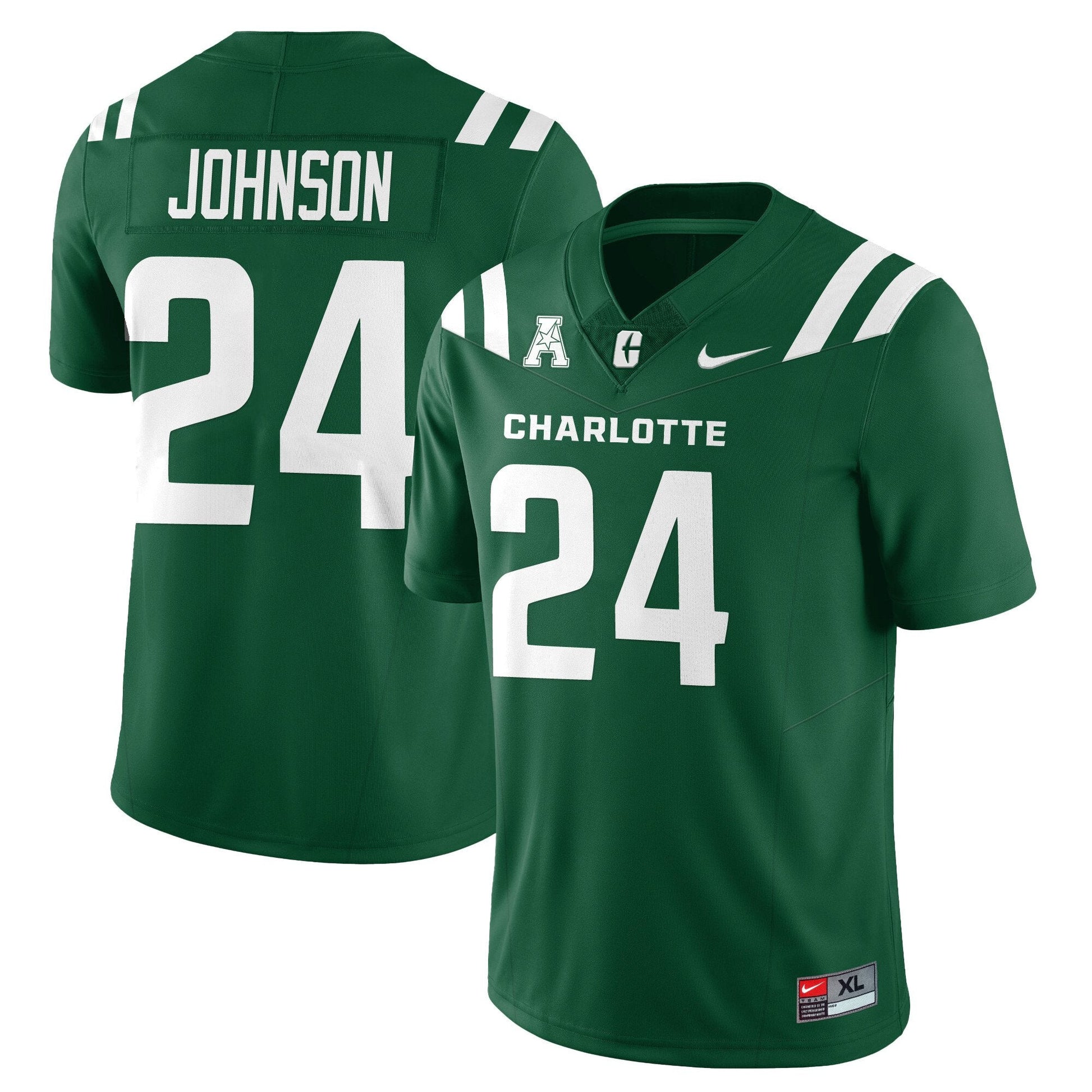 Men's Charlotte 49ers Football 2025 Vapor Limited Jersey - All Stitched