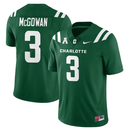 Men's Charlotte 49ers Football 2025 Vapor Limited Jersey - All Stitched