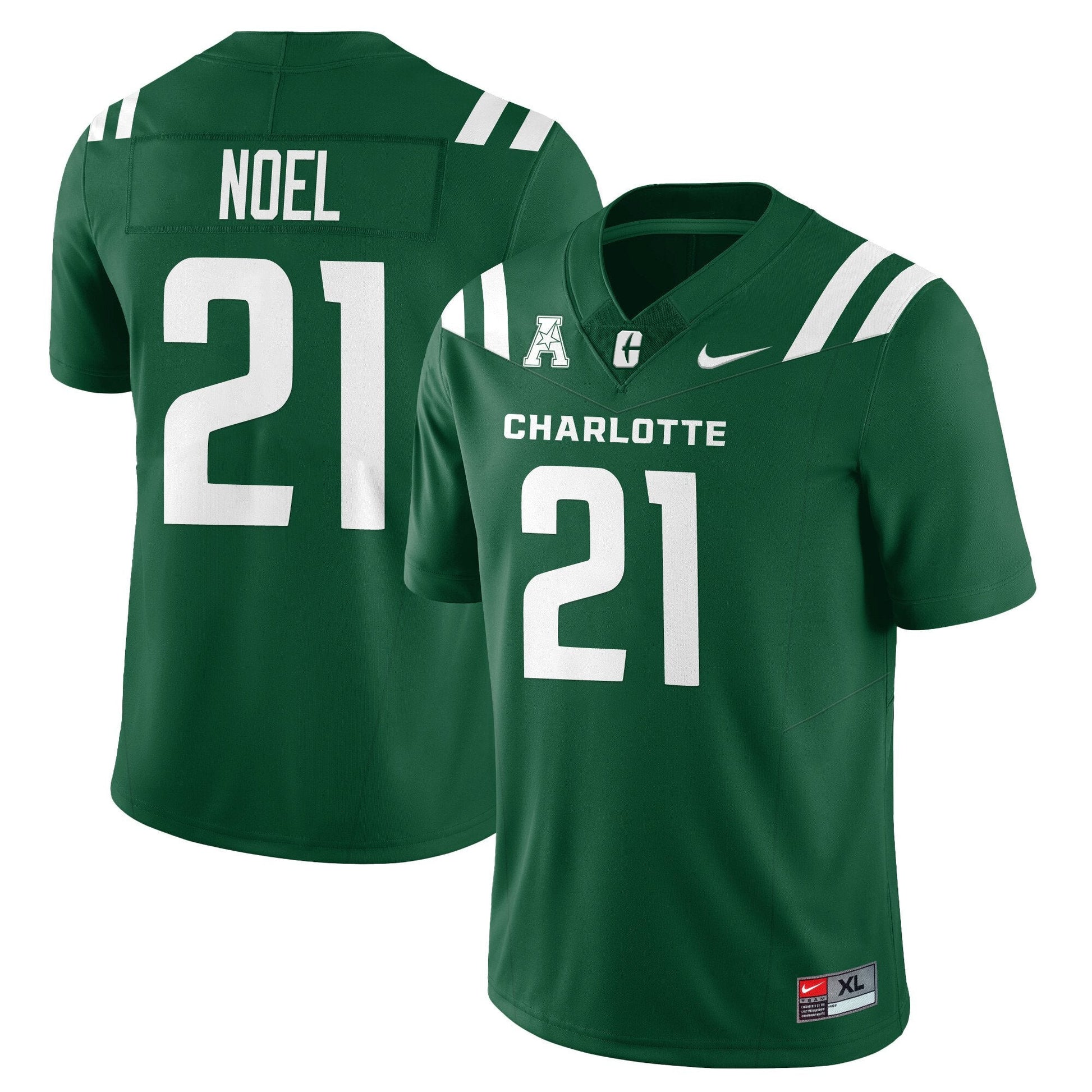 Men's Charlotte 49ers Football 2025 Vapor Limited Jersey - All Stitched