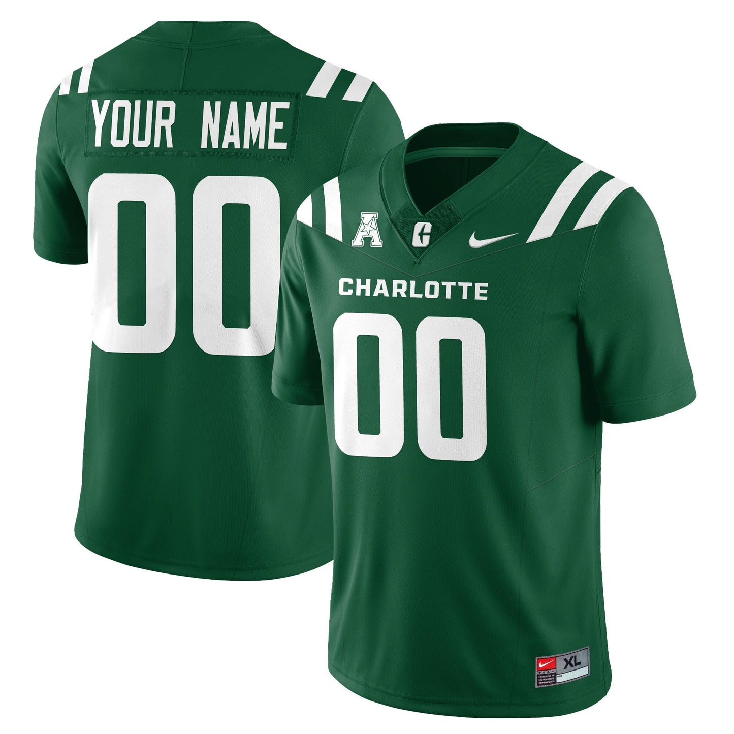 Men's Charlotte 49ers Football 2025 Vapor Limited Jersey - All Stitched