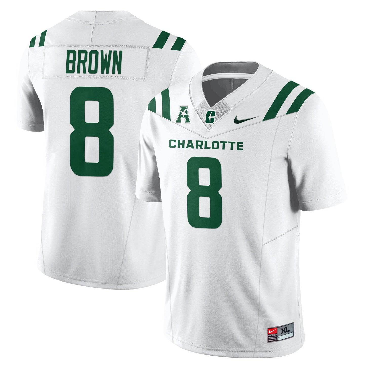 Men's Charlotte 49ers Football 2025 Vapor Limited Jersey - All Stitched