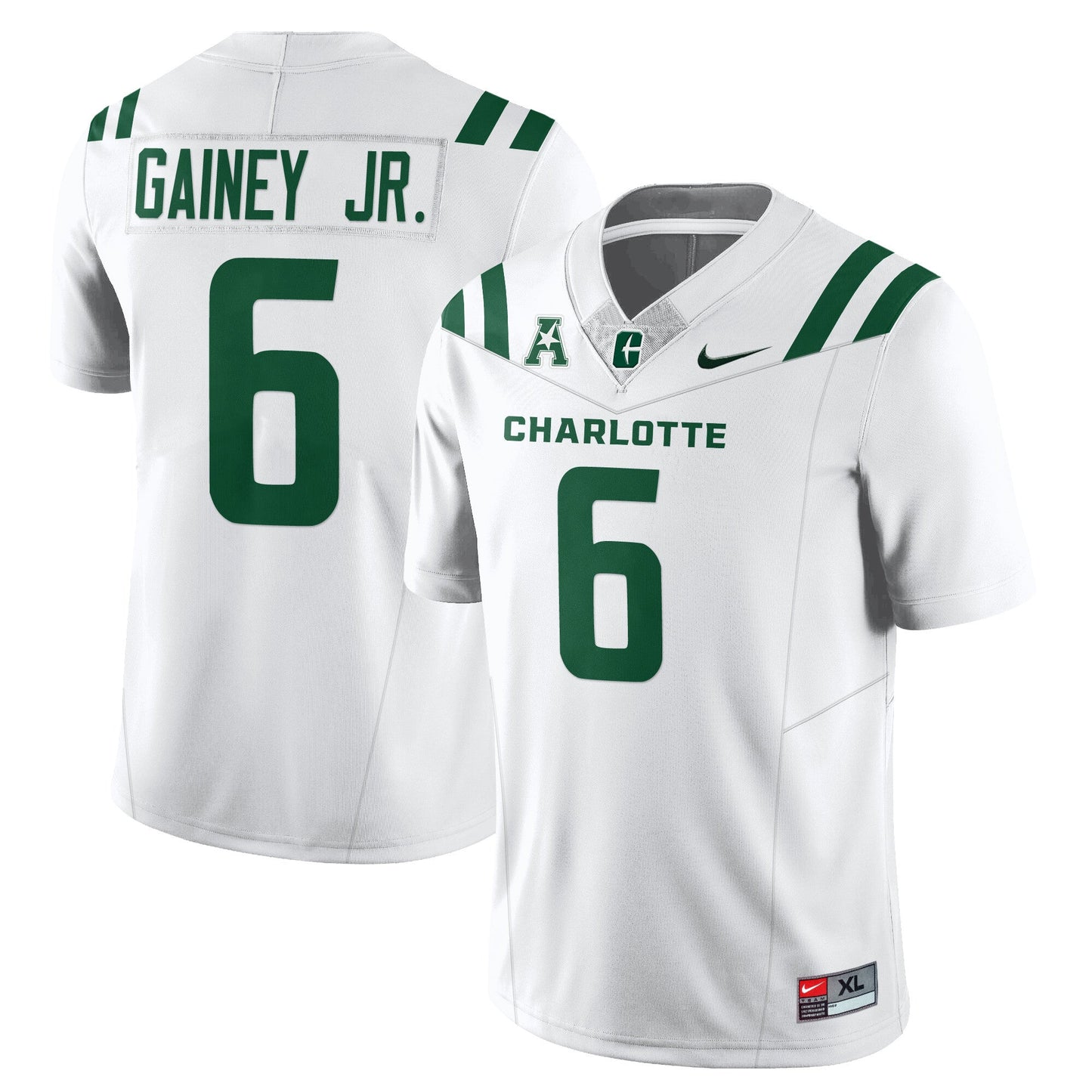 Men's Charlotte 49ers Football 2025 Vapor Limited Jersey - All Stitched