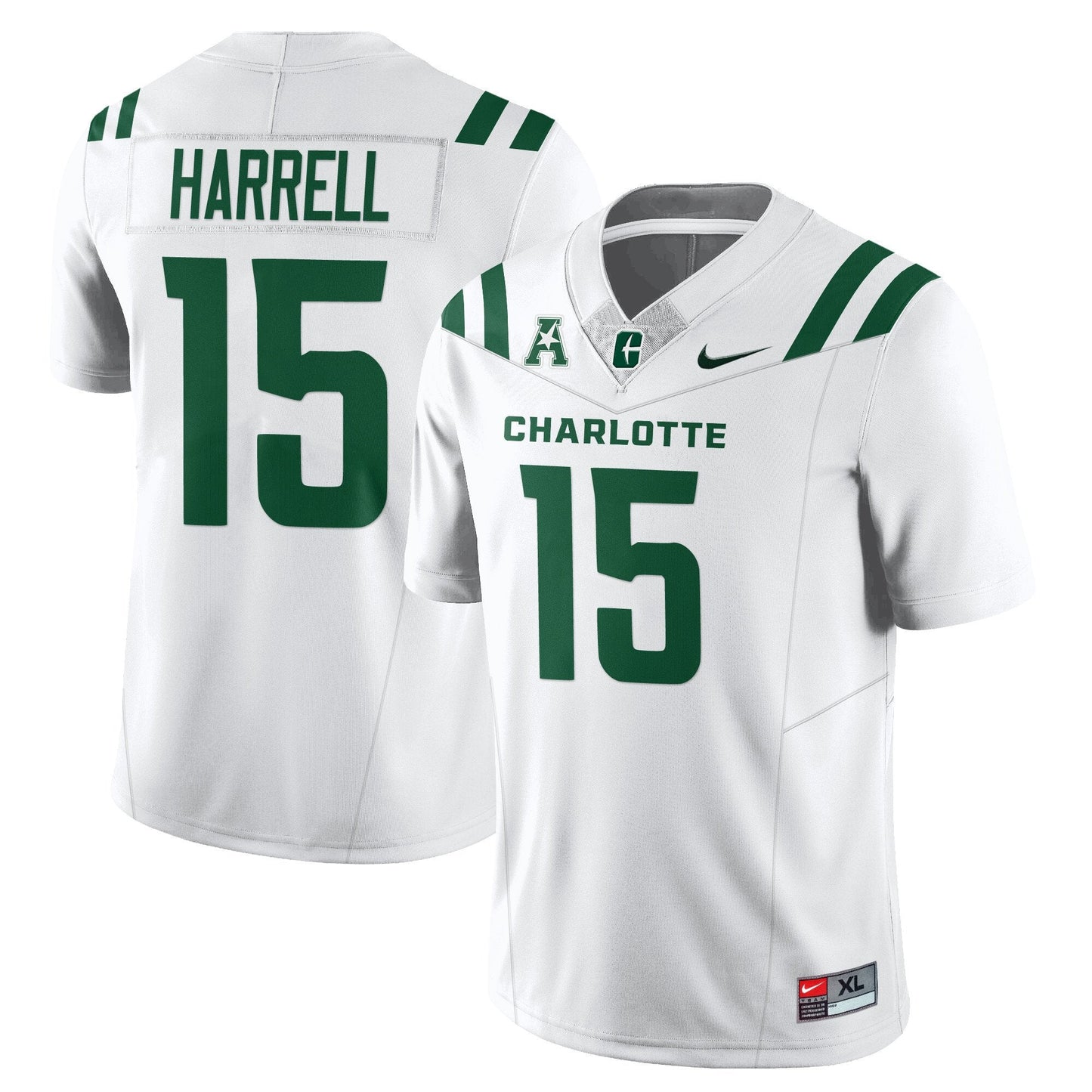 Men's Charlotte 49ers Football 2025 Vapor Limited Jersey - All Stitched