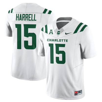 Men's Charlotte 49ers Football 2025 Vapor Limited Jersey - All Stitched