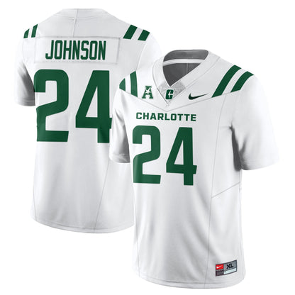 Men's Charlotte 49ers Football 2025 Vapor Limited Jersey - All Stitched