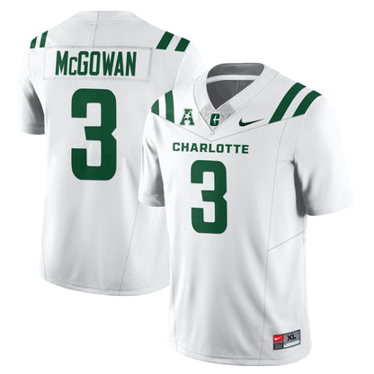 Men's Charlotte 49ers Football 2025 Vapor Limited Jersey - All Stitched