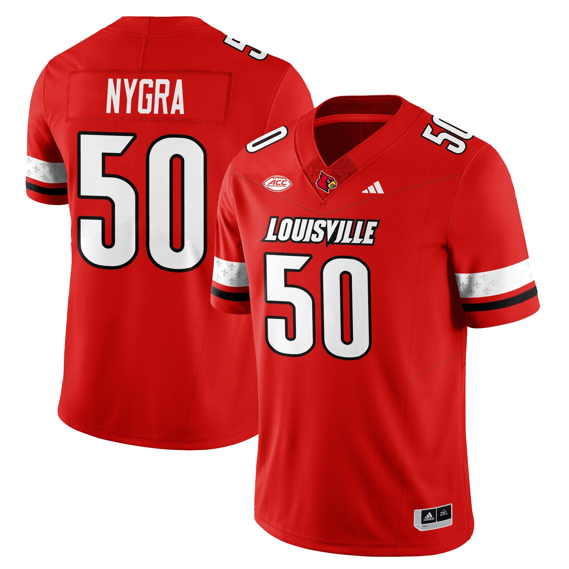 Men's Louisville Football 2025 Vapor Limited Jersey - All Stitched