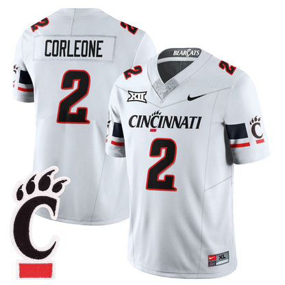 Men's Cincinnati Bearcats Football 2025 Uniform - All Stitched