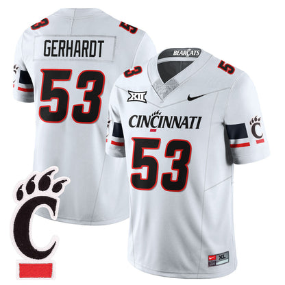 Men's Cincinnati Bearcats Football 2025 Uniform - All Stitched
