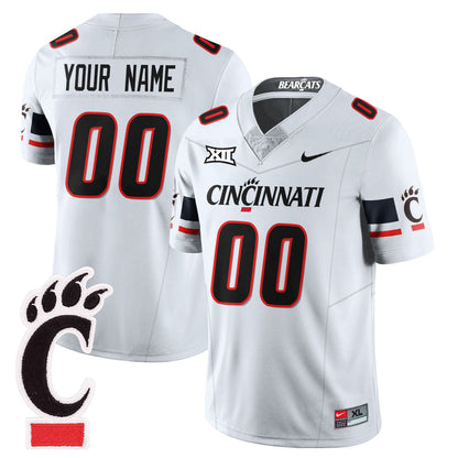 Custom Cincinnati Bearcats Football 2025 Uniform - All Stitched