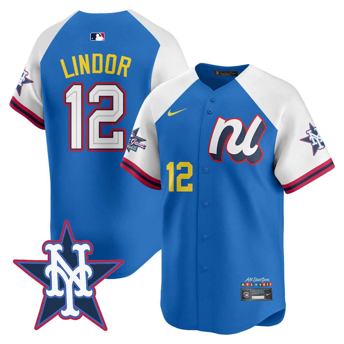 Men's National League 2025 MLB All-Star Jersey V2 - All Stitched