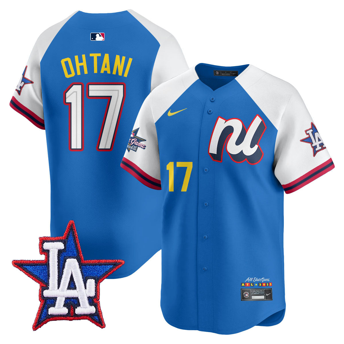 Men's National League 2025 MLB All-Star Jersey V2 - All Stitched