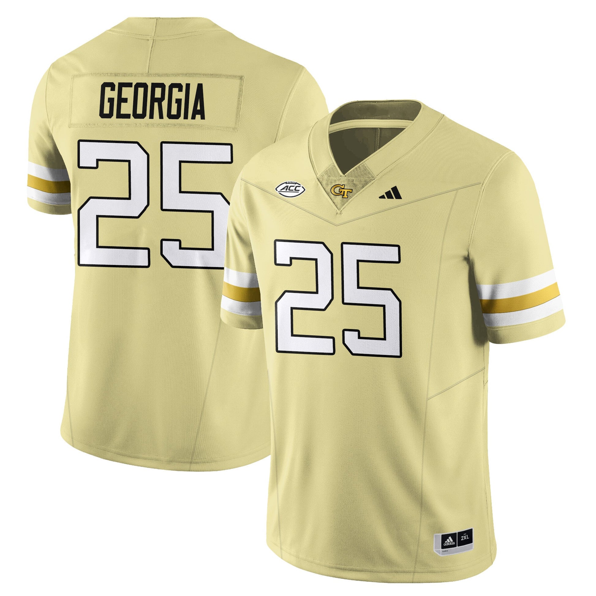 Men's Georgia Tech Football 2025 Limited Jersey - All Stitched