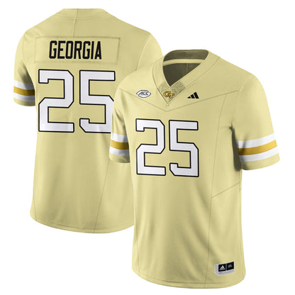 Men's Georgia Tech Football 2025 Limited Jersey - All Stitched