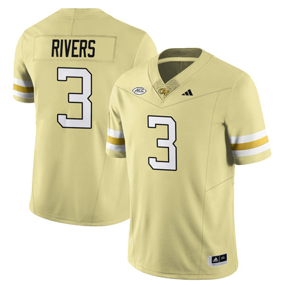 Men's Georgia Tech Football 2025 Limited Jersey - All Stitched