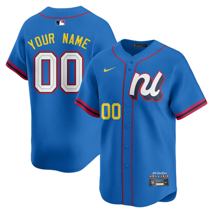 Custom National League 2025 MLB All-Star Jersey V2 - All Stitched