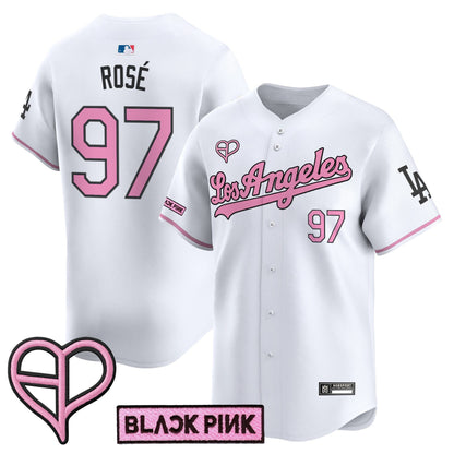 Unisex Los Angeles Dodgers x BLACKPINK 2025 Vapor Premier Limited Jersey - All Stitched