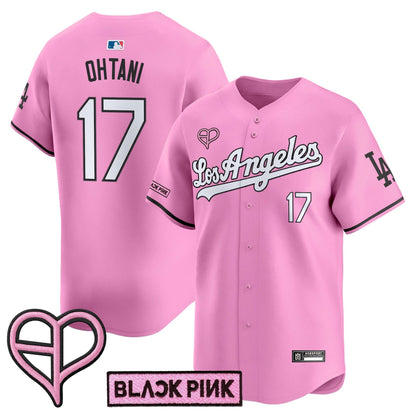 Unisex Los Angeles Dodgers x BLACKPINK 2025 Vapor Premier Limited Jersey - All Stitched