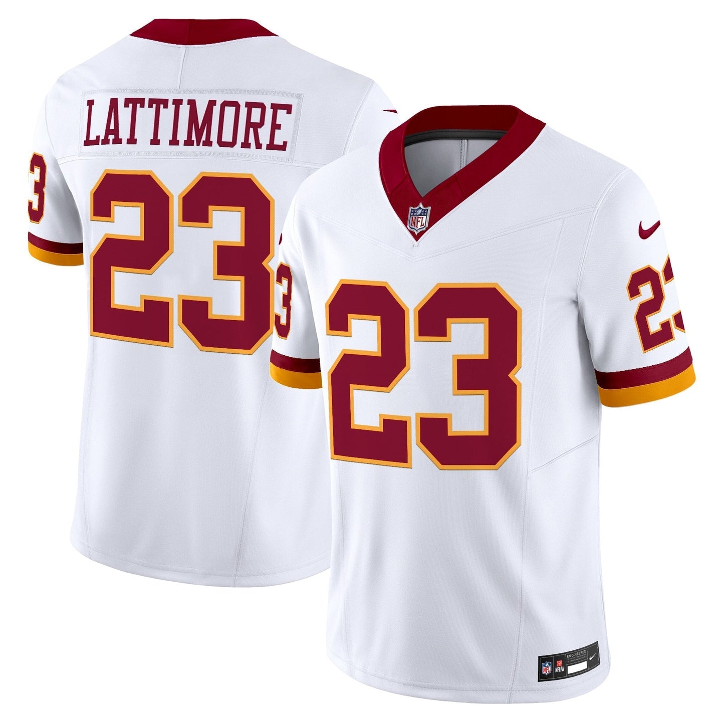 Washington Commanders Throwback Vapor Limited Jersey - All Stitched
