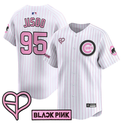 Unisex Chicago Cubs x BLACKPINK 2025 Vapor Premier Limited Jersey - All Stitched